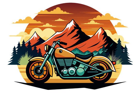 Motorcycle Ride T-shirt Design