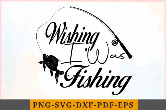 Wishing I Was Fishing Graphics for Local Branding